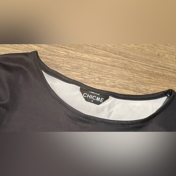 Black Guns N Roses Graphic Fitted Dress, Size Small - Picture 12 of 15